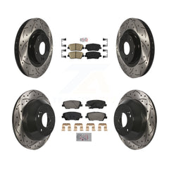 Transit Auto KDA-102845 Disc Brake Kit for 2013-2016 Kia Sorento, Hyundai Santa Fe Sport - Front and Rear product image