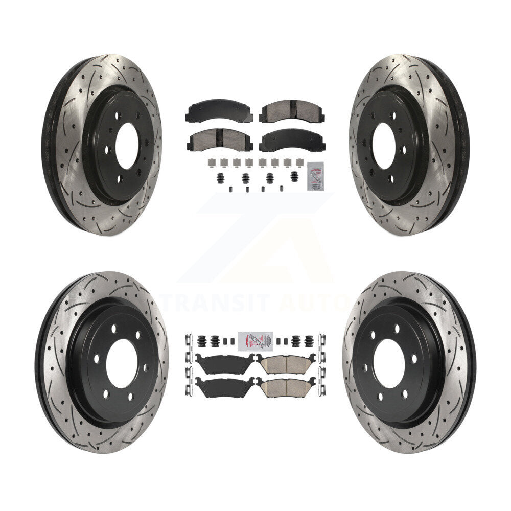 Transit Auto KDA-102848 Disc Brake Kit for 2018-2021 Ford Expedition, Ford F-150, Lincoln Navigator - Front and Rear product image