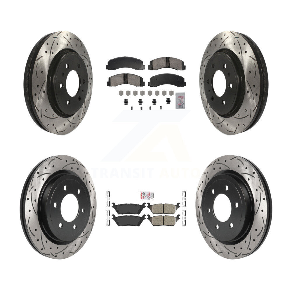 Transit Auto KDA-102849 Disc Brake Kit for 2018-2021 Ford Expedition, Ford F-150, Lincoln Navigator - Front and Rear product image
