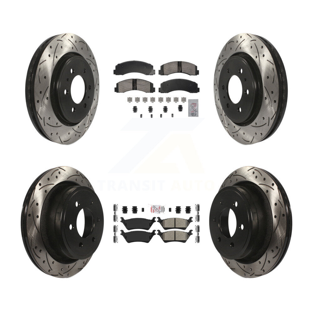 Transit Auto KDA-102854 Disc Brake Kit for 2018-2020 Ford F-150 - Front and Rear product image