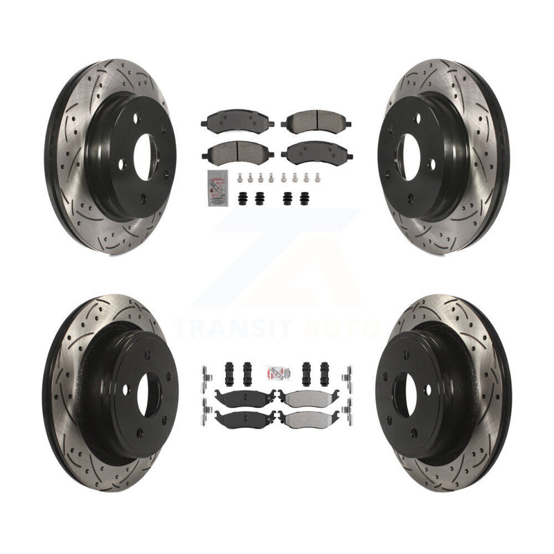 Transit Auto KDA-102855 Disc Brake Kit for 2006-2023 Ram 1500 Classic, Ram 1500, Dodge Ram 1500 & more - Front and Rear product image