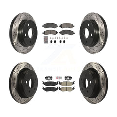 Transit Auto KDA-102856 Disc Brake Kit for 2006-2023 Ram 1500 Classic, Ram 1500, Dodge Ram 1500 & more - Front and Rear product image
