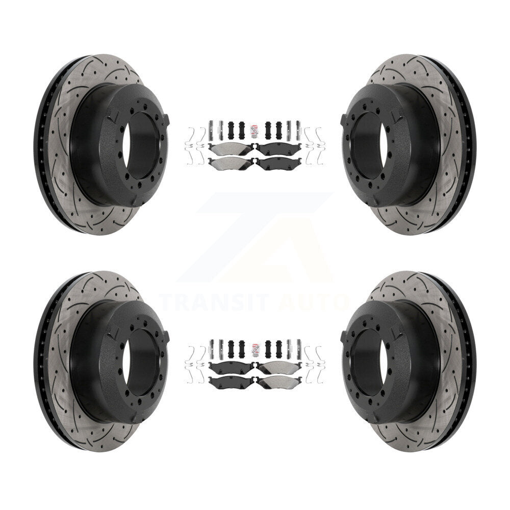 Transit Auto KDA-102857 Disc Brake Kit for 2010-2018 IC Corporation AE School Bus, IC Corporation AC Commercial Bus, International TerraStar - Front and Rear product image