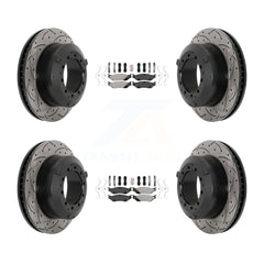 Transit Auto KDA-102857 Disc Brake Kit for 2010-2018 IC Corporation AE School Bus, IC Corporation AC Commercial Bus, International TerraStar - Front and Rear product image