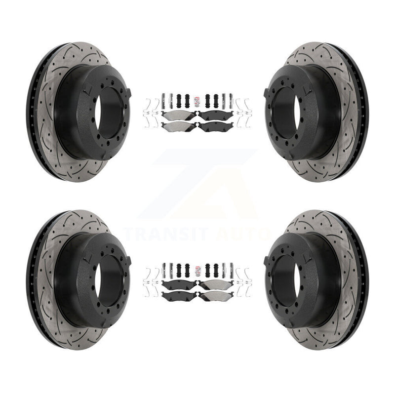 Transit Auto KDA-102857 Disc Brake Kit for 2010-2018 IC Corporation AE School Bus, IC Corporation AC Commercial Bus, International TerraStar - Front and Rear product image