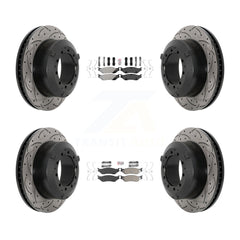 Transit Auto KDA-102858 Disc Brake Kit for 2010-2018 IC Corporation AE School Bus, IC Corporation AC Commercial Bus, International TerraStar - Front and Rear product image