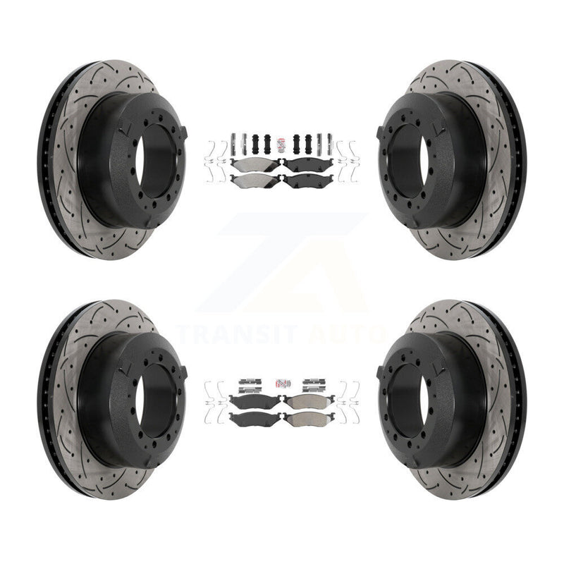 Transit Auto KDA-102858 Disc Brake Kit for 2010-2018 IC Corporation AE School Bus, IC Corporation AC Commercial Bus, International TerraStar - Front and Rear product image
