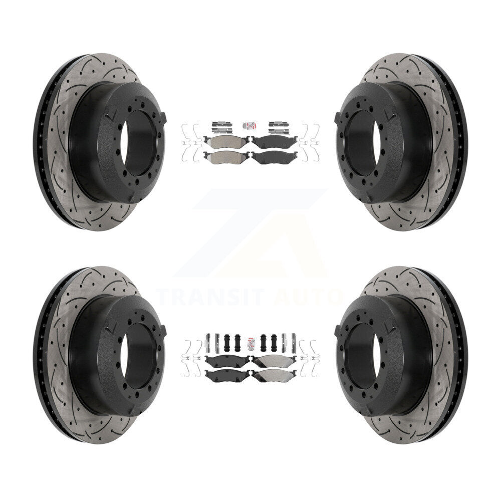 Transit Auto KDA-102859 Disc Brake Kit for 2010-2018 IC Corporation AE School Bus, IC Corporation AC Commercial Bus, International TerraStar - Front and Rear product image