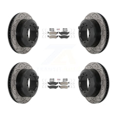 Transit Auto KDA-102860 Disc Brake Kit for 2010-2018 IC Corporation AE School Bus, IC Corporation AC Commercial Bus, International TerraStar - Front and Rear product image