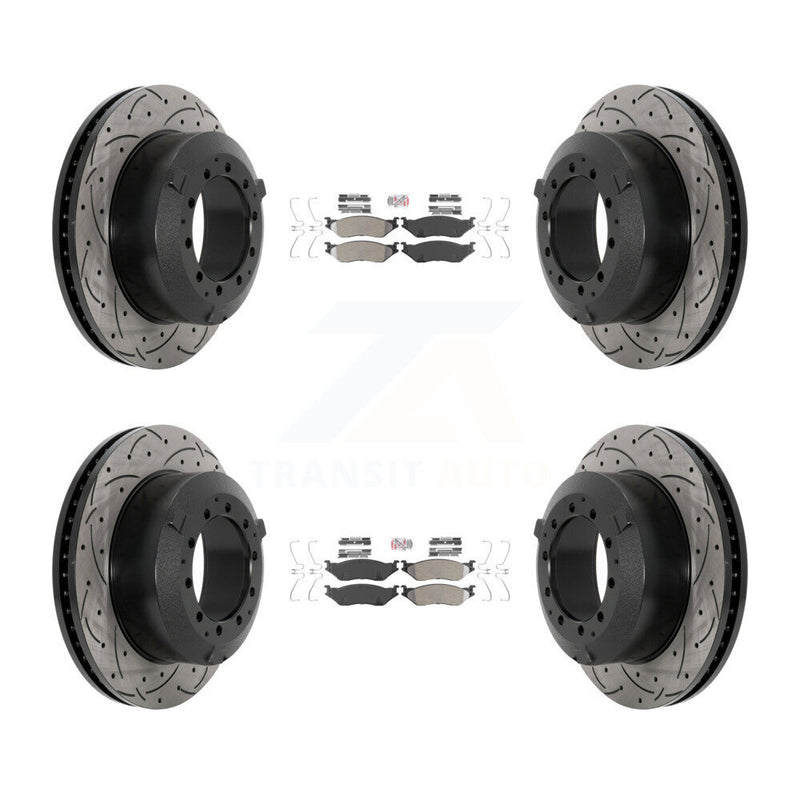 Transit Auto KDA-102860 Disc Brake Kit for 2010-2018 IC Corporation AE School Bus, IC Corporation AC Commercial Bus, International TerraStar - Front and Rear product image