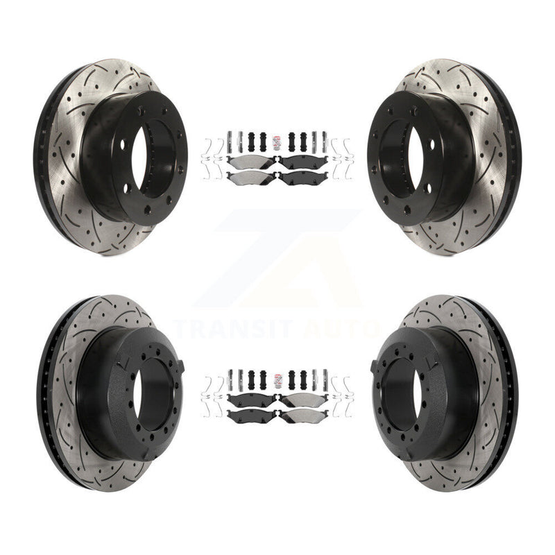Transit Auto KDA-102861 Disc Brake Kit for 2005-2009 Ford F-450 Super Duty - Front and Rear product image