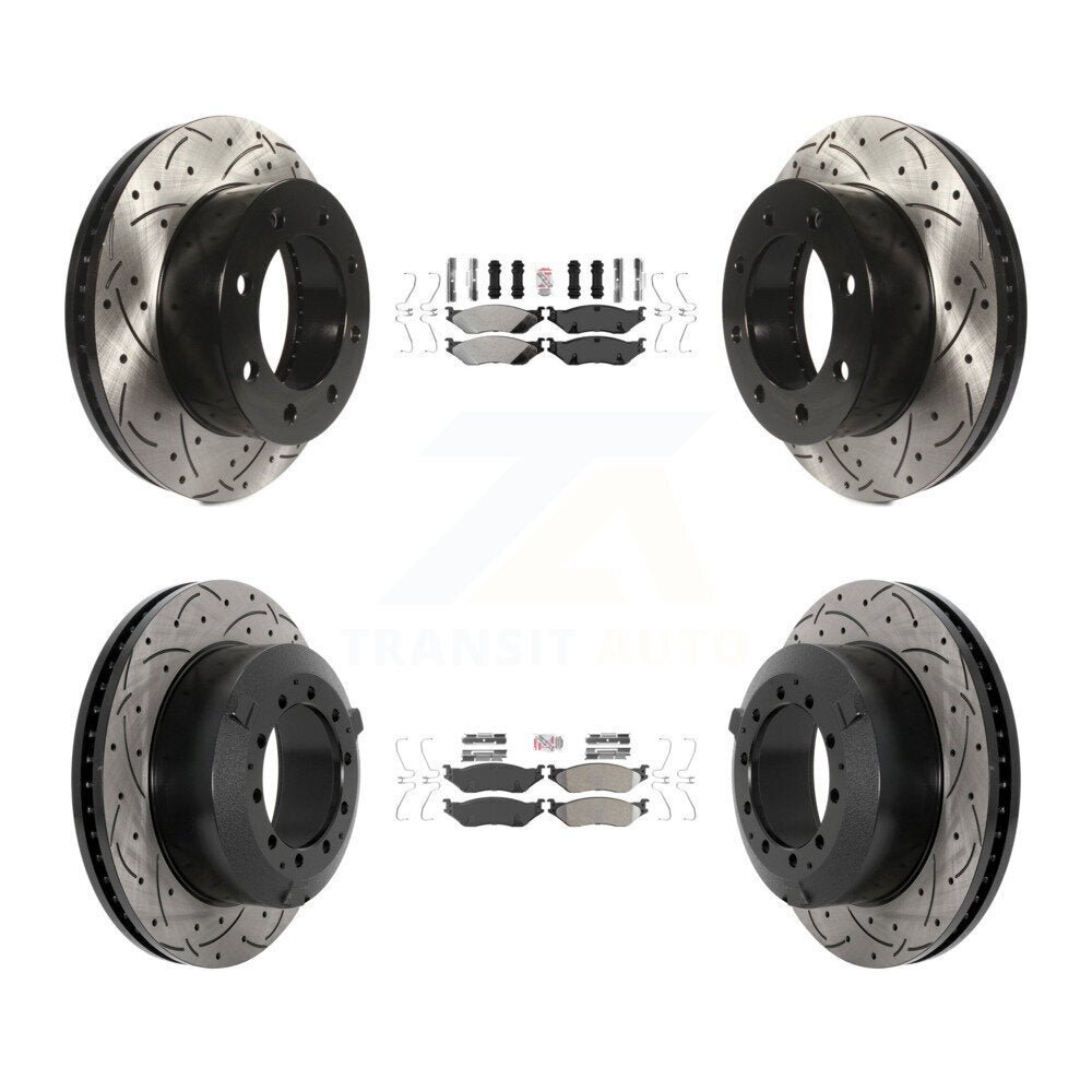 Transit Auto KDA-102862 Disc Brake Kit for 2005-2009 Ford F-450 Super Duty - Front and Rear product image