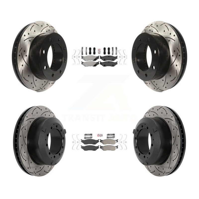 Transit Auto KDA-102862 Disc Brake Kit for 2005-2009 Ford F-450 Super Duty - Front and Rear product image