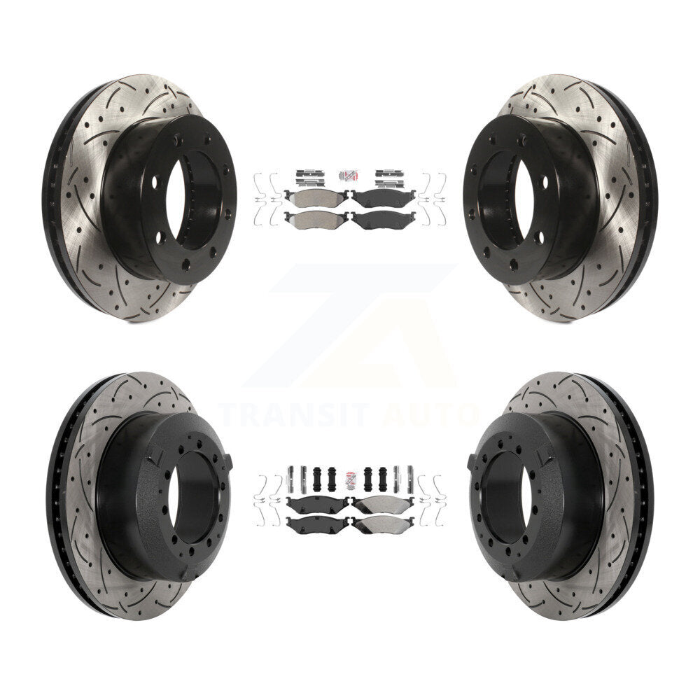 Transit Auto KDA-102863 Disc Brake Kit for 2005-2009 Ford F-450 Super Duty - Front and Rear product image