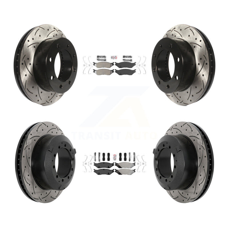 Transit Auto KDA-102863 Disc Brake Kit for 2005-2009 Ford F-450 Super Duty - Front and Rear product image
