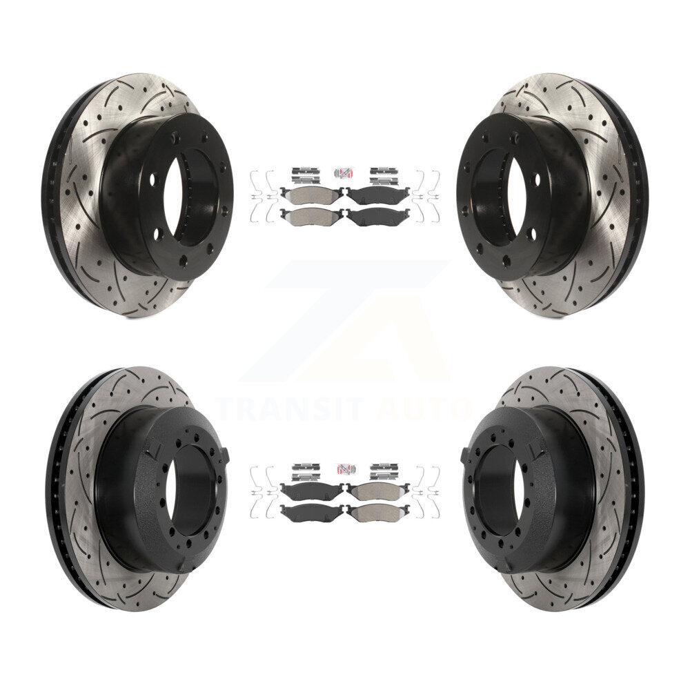Transit Auto KDA-102864 Disc Brake Kit for 2005-2009 Ford F-450 Super Duty - Front and Rear product image