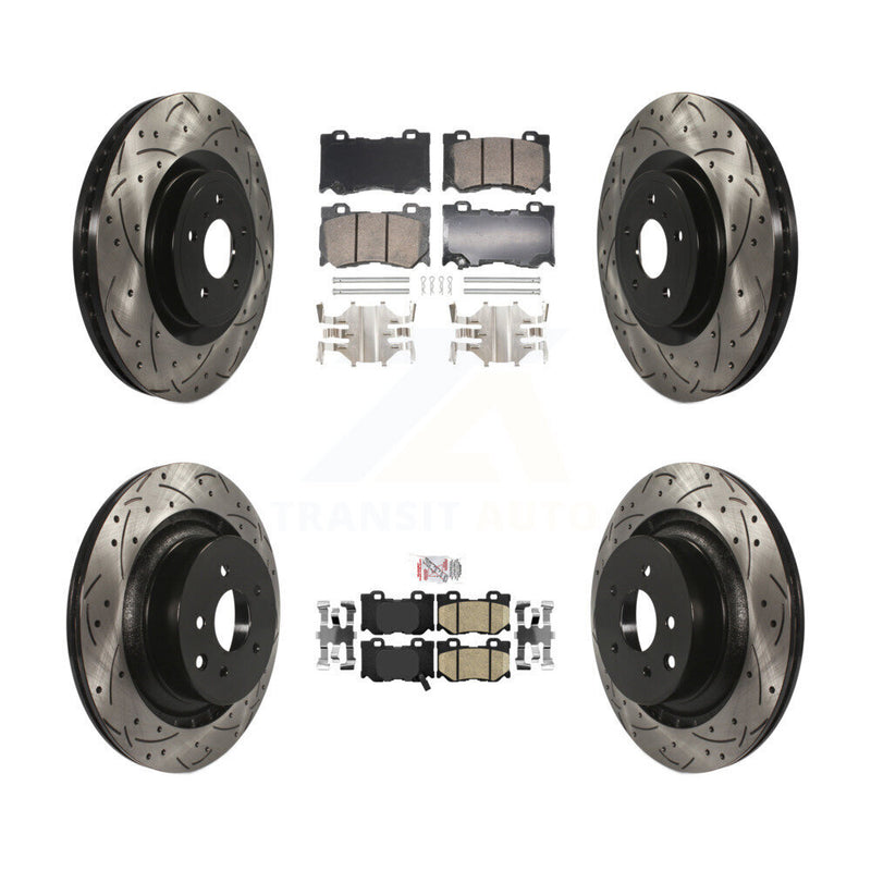 Transit Auto KDA-102865 Disc Brake Kit for 2009-2013 INFINITI G37 - Front and Rear product image
