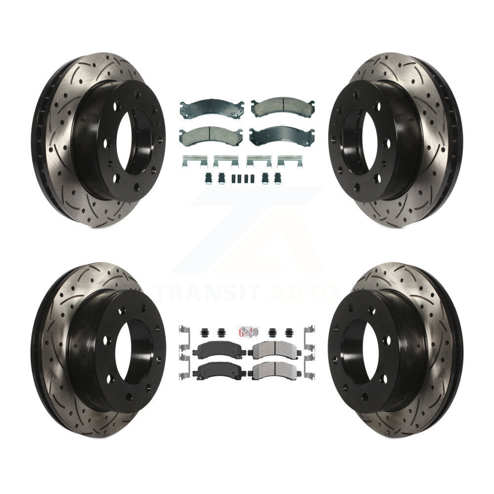 Transit Auto KDA-102868 Disc Brake Kit for 2008-2020 GMC Savana 2500, Chevrolet Express 2500 - Front and Rear product image
