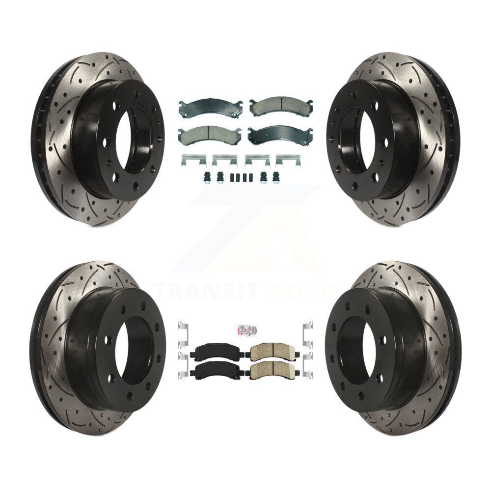 Transit Auto KDA-102869 Disc Brake Kit for 2006-2018 Chevrolet Express 2500, GMC Savana 2500 - Front and Rear product image