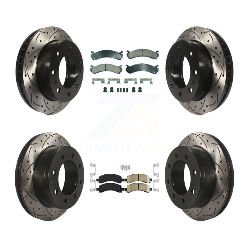 Transit Auto KDA-102869 Disc Brake Kit for 2006-2018 Chevrolet Express 2500, GMC Savana 2500 - Front and Rear product image