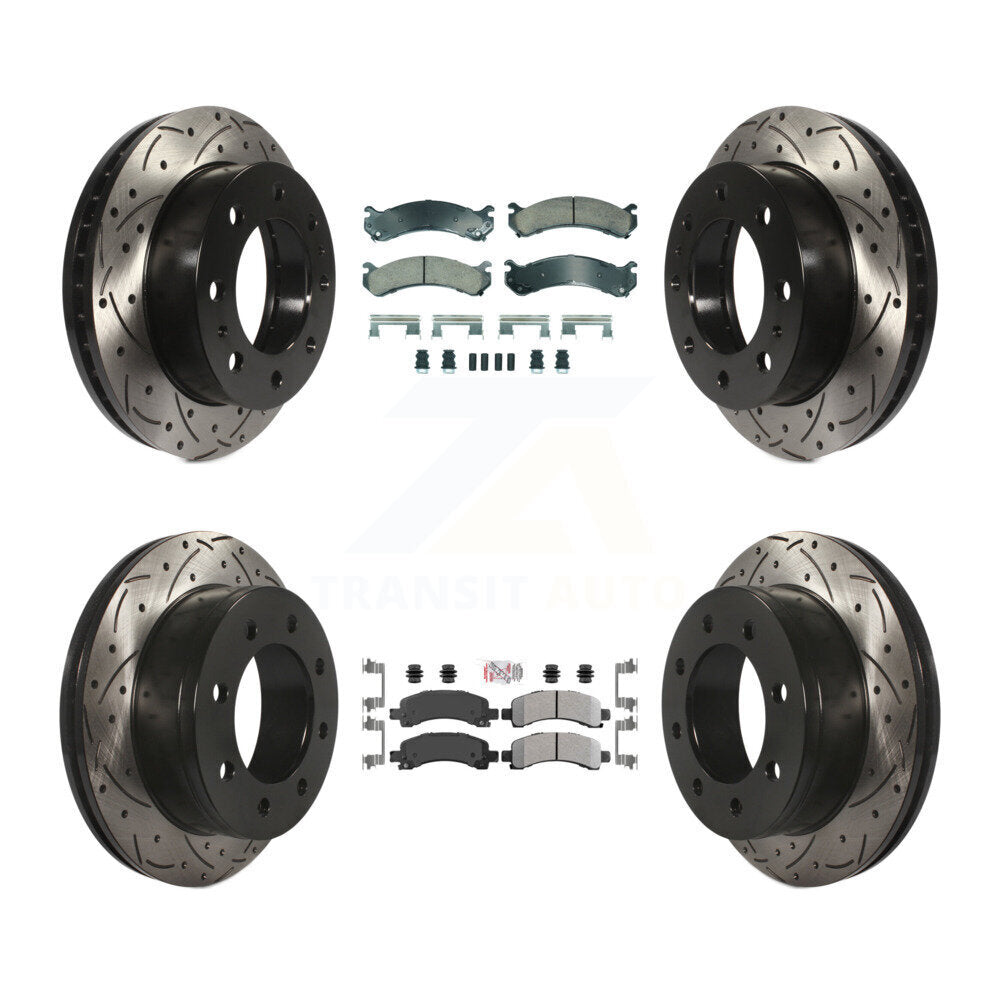 Transit Auto KDA-102870 Disc Brake Kit for 2006-2018 Chevrolet Express 2500, GMC Savana 2500 - Front and Rear product image