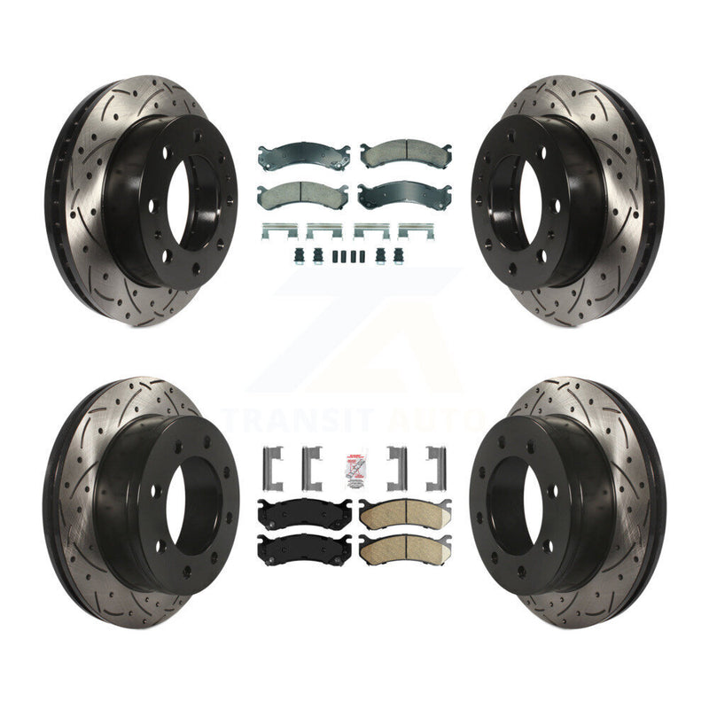 Transit Auto KDA-102871 Disc Brake Kit for 1999-2013 Chevrolet Suburban 2500, GMC Yukon XL 2500, Chevrolet Silverado 2500 HD & more - Front and Rear product image