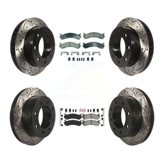 Transit Auto KDA-102872 Disc Brake Kit for 1999-2013 Chevrolet Suburban 2500, GMC Yukon XL 2500, Chevrolet Silverado 2500 HD & more - Front and Rear product image