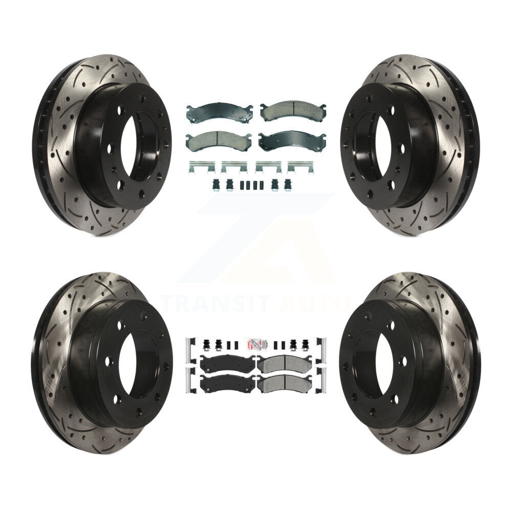 Transit Auto KDA-102874 Disc Brake Kit for 1999-2009 Chevrolet Silverado 1500 HD Classic, Chevrolet Suburban 2500, GMC Sierra 1500 HD Classic & more - Front and Rear product image