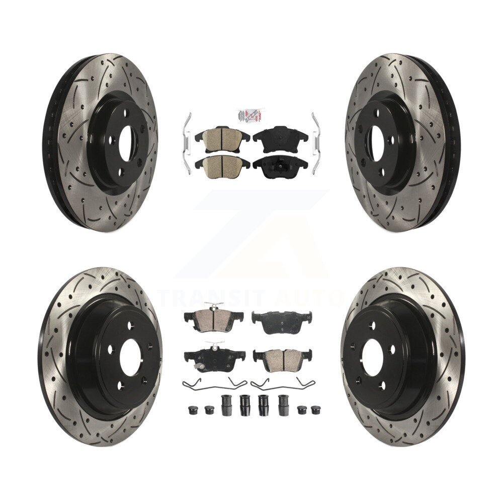 Transit Auto KDA-102882 Disc Brake Kit for 2019-2020 Ford Police Responder Hybrid - Front and Rear product image