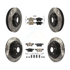 Transit Auto KDA-102882 Disc Brake Kit for 2019-2020 Ford Police Responder Hybrid - Front and Rear product image