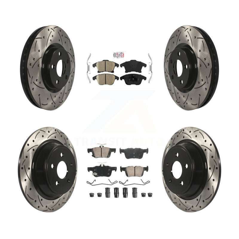 Transit Auto KDA-102882 Disc Brake Kit for 2019-2020 Ford Police Responder Hybrid - Front and Rear product image