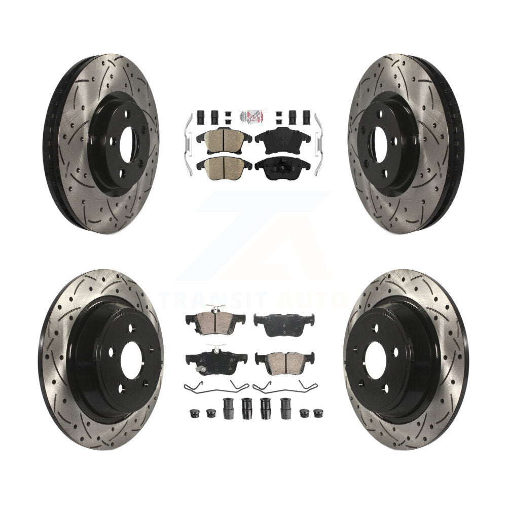 Transit Auto KDA-102883 Disc Brake Kit for 2019-2020 Ford Police Responder Hybrid - Front and Rear product image