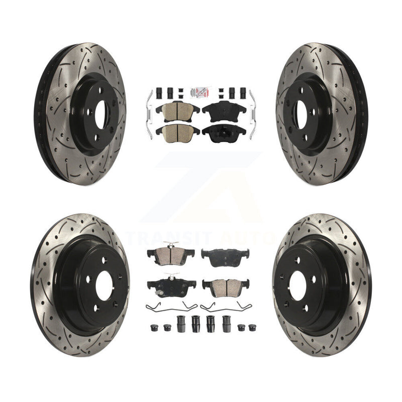 Transit Auto KDA-102883 Disc Brake Kit for 2019-2020 Ford Police Responder Hybrid - Front and Rear product image