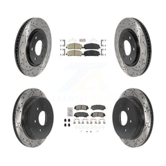 Transit Auto KDA-102894 Disc Brake Kit for 2017-2023 Nissan TITAN - Front and Rear product image