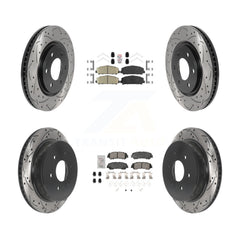 Transit Auto KDA-102895 Disc Brake Kit for 2017-2023 Nissan TITAN - Front and Rear product image