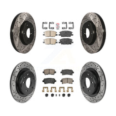 Transit Auto KDA-102897 Disc Brake Kit for 2016 Chevrolet Malibu - Front and Rear product image