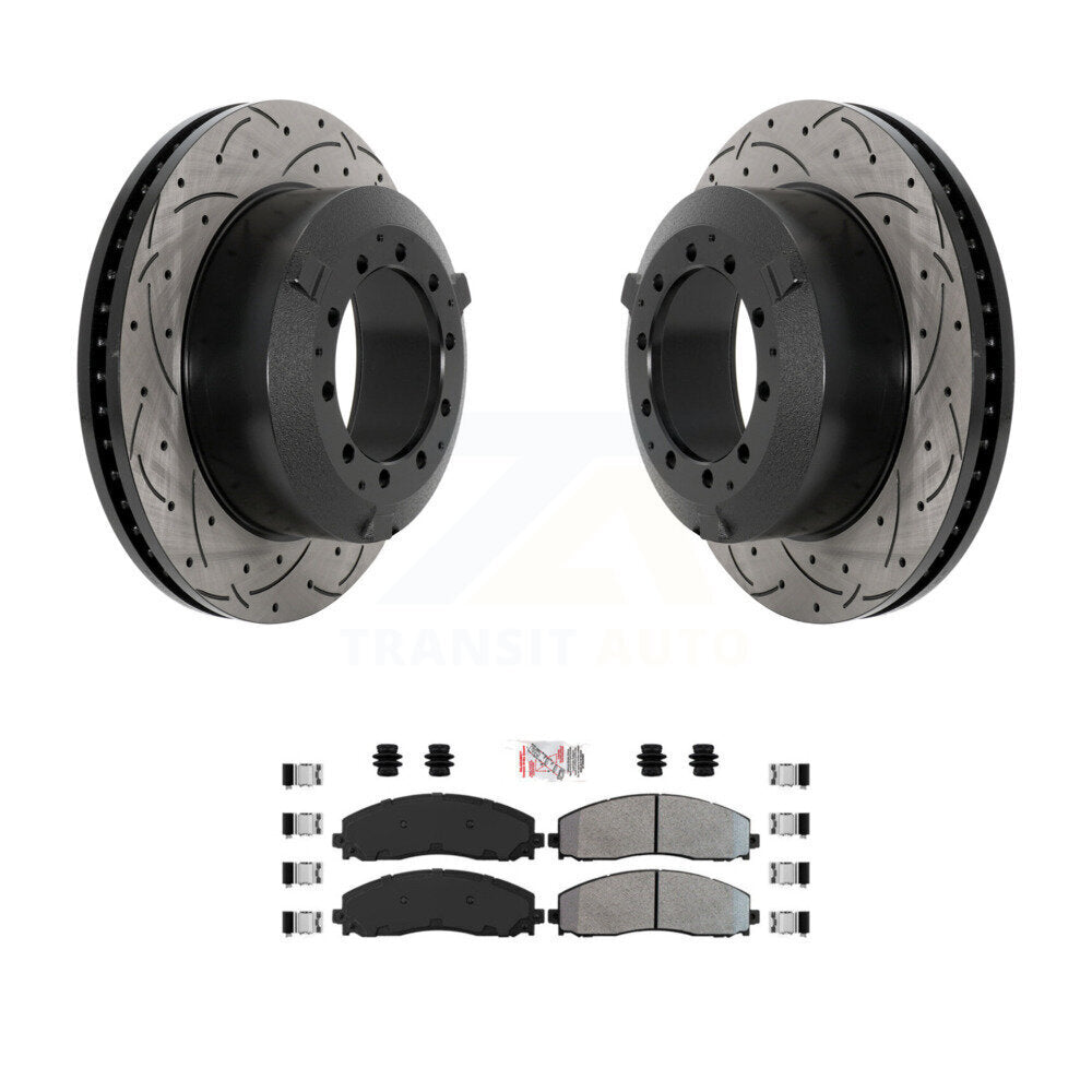 Transit Auto KDA-102898 Disc Brake Kit for 2015-2016 Ford F-350 Super Duty - Rear product image
