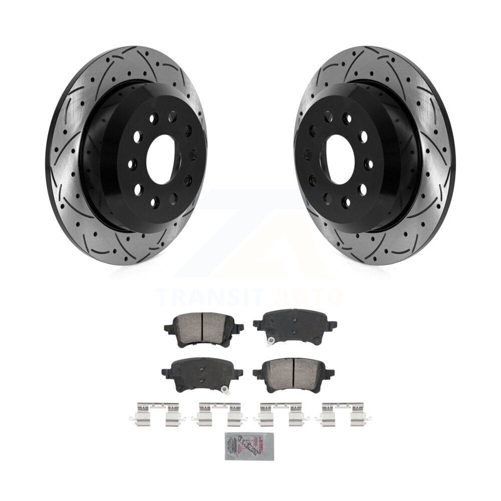 Transit Auto KDA-102900 Disc Brake Kit for 2021 Jeep Wrangler - Rear product image