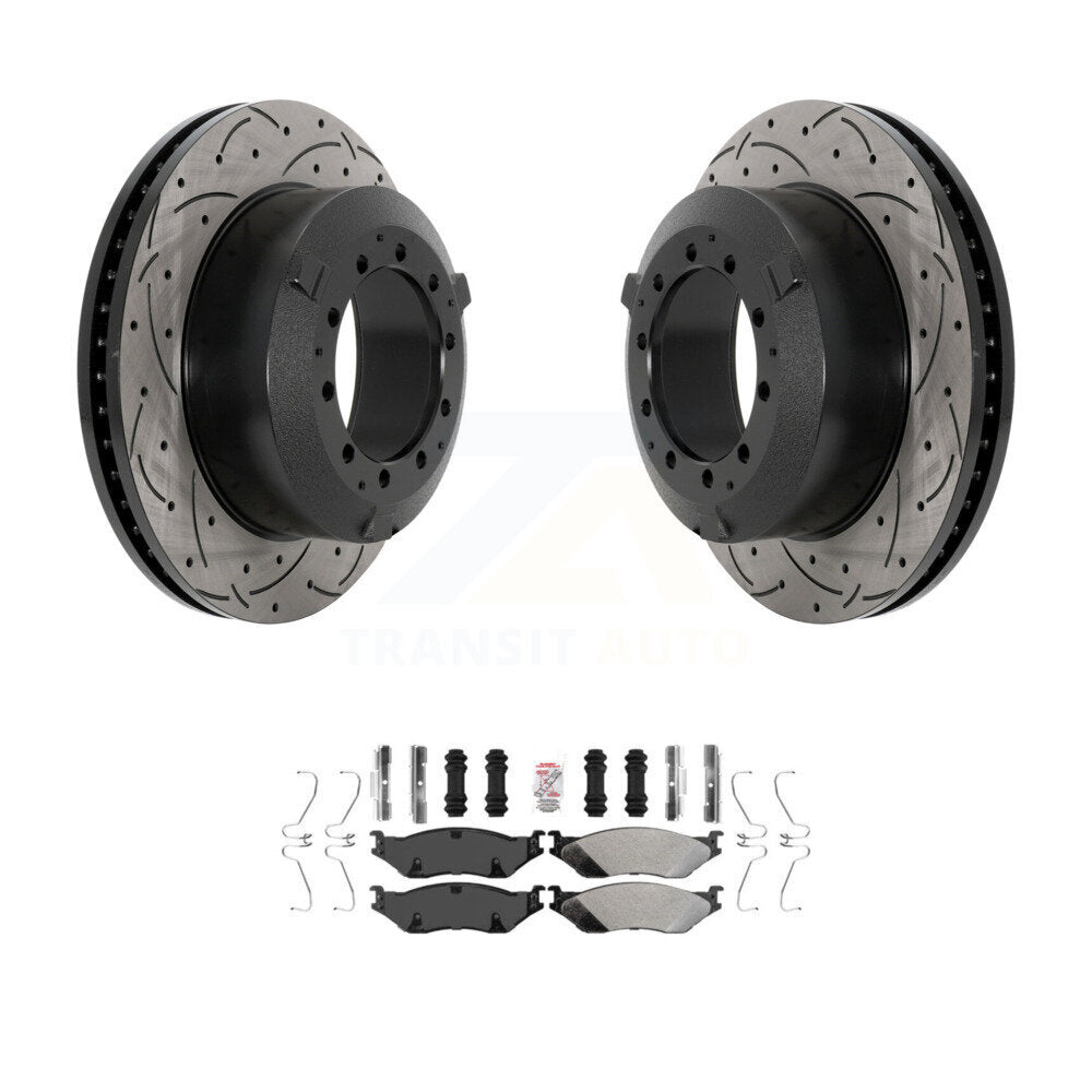 Transit Auto KDA-102903 Disc Brake Kit for 2005-2018 IC Corporation AE School Bus, IC Corporation AC Commercial Bus, Ford F-450 Super Duty & more - Rear product image