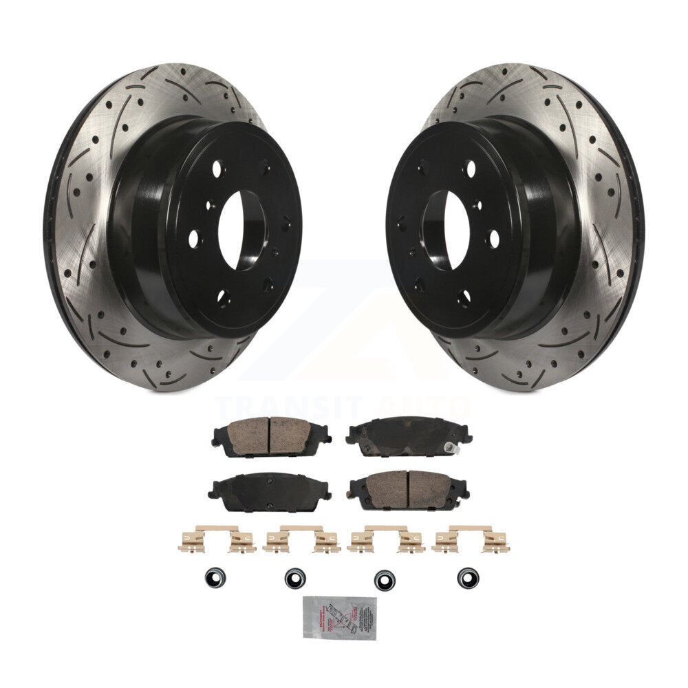 Transit Auto KDA-102905 Disc Brake Kit for 2014-2020 Chevrolet Suburban, Chevrolet Silverado 1500, Chevrolet Silverado 1500 LD & more - Rear product image