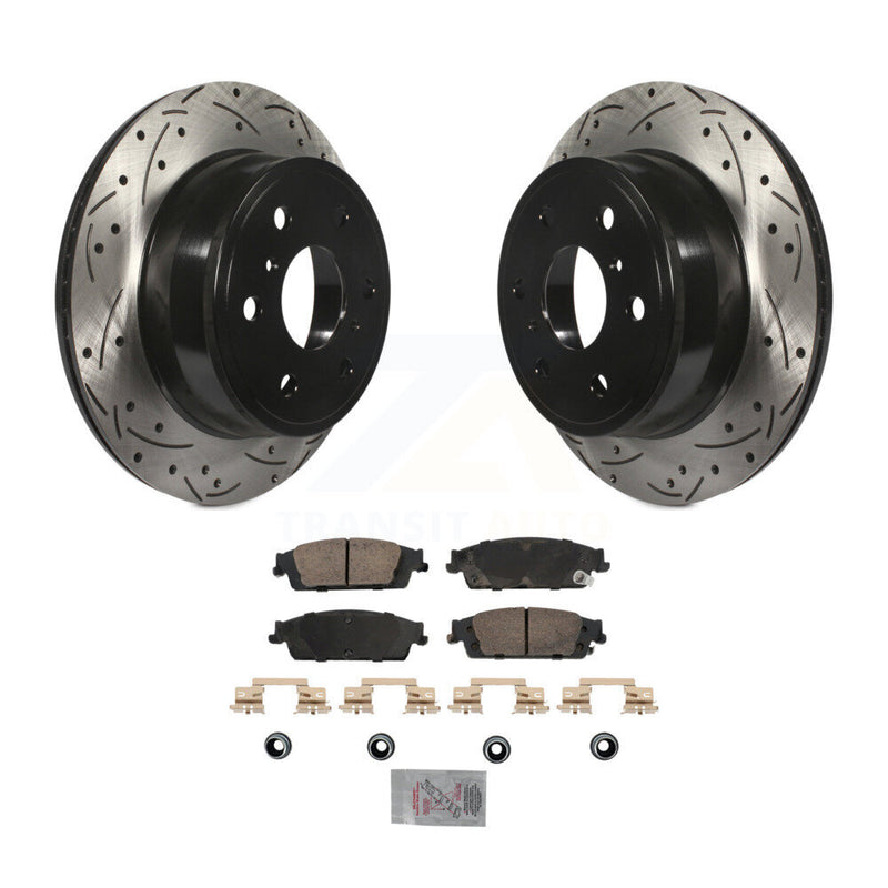 Transit Auto KDA-102905 Disc Brake Kit for 2014-2020 Chevrolet Suburban, Chevrolet Silverado 1500, Chevrolet Silverado 1500 LD & more - Rear product image