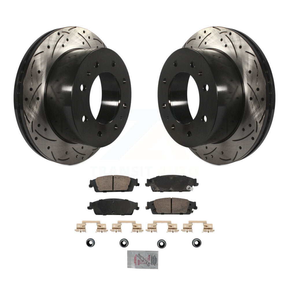 Transit Auto KDA-102906 Disc Brake Kit for 2017-2019 Chevrolet Suburban - Rear product image