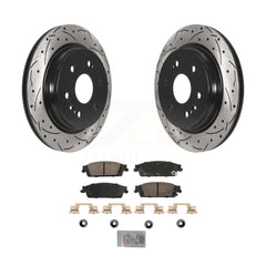 Transit Auto KDA-102907 Disc Brake Kit for 2019 Chevrolet Silverado 1500 LD, GMC Sierra 1500 Limited - Rear product image