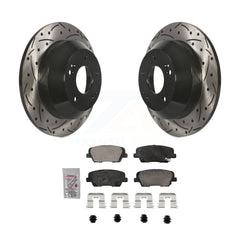 Transit Auto KDA-102911 Disc Brake Kit for 2010-2016 Kia Sorento, Hyundai Santa Fe Sport, Hyundai Santa Fe XL & more - Rear product image
