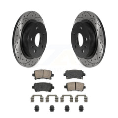 Transit Auto KDA-102913 Disc Brake Kit for 2011-2017 Chevrolet Malibu Limited, Chevrolet Malibu, Buick LaCrosse & more - Rear product image