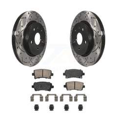 Transit Auto KDA-102914 Disc Brake Kit for 2010-2020 Cadillac XTS, Chevrolet Malibu Limited, Chevrolet Impala & more - Rear product image