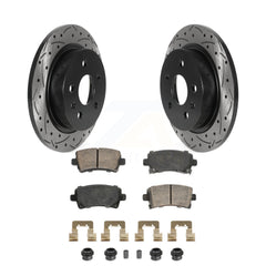 Transit Auto KDA-102915 Disc Brake Kit for 2011-2016 Chevrolet Malibu, Buick LaCrosse, Buick Regal - Rear product image