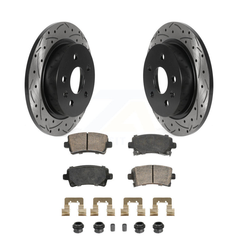 Transit Auto KDA-102915 Disc Brake Kit for 2011-2016 Chevrolet Malibu, Buick LaCrosse, Buick Regal - Rear product image