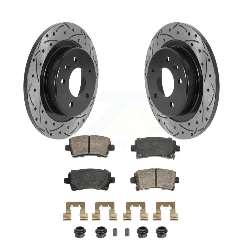 Transit Auto KDA-102917 Disc Brake Kit for 2016 Chevrolet Malibu - Rear product image