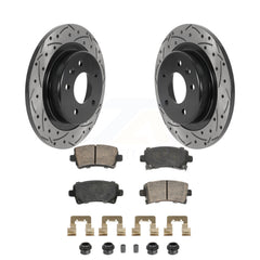 Transit Auto KDA-102917 Disc Brake Kit for 2016 Chevrolet Malibu - Rear product image